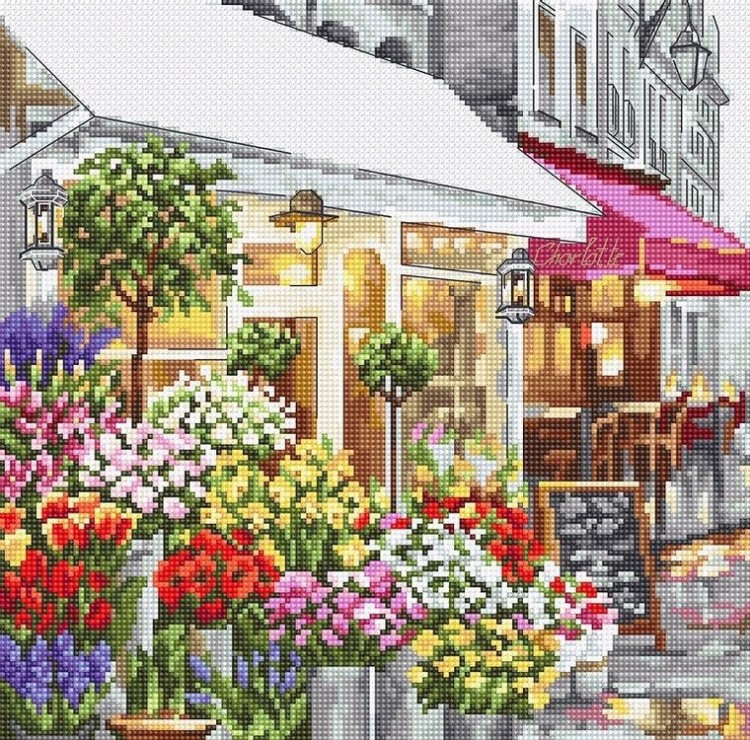 Набор для вышивания «Flower Shop»