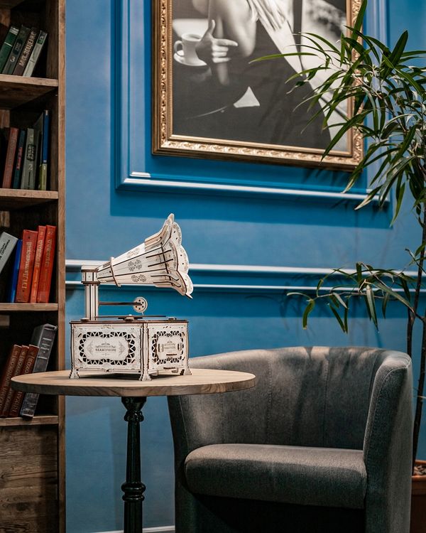 Конструктор из дерева «Граммофон», Eco Wood Art — картинка 5