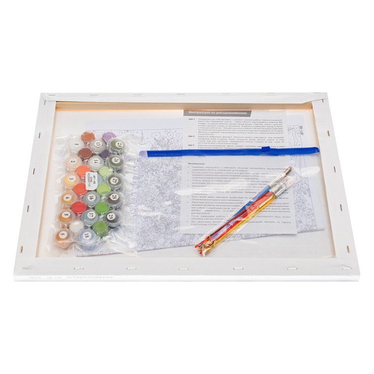 Картина по номерам «Черника» — картинка 3