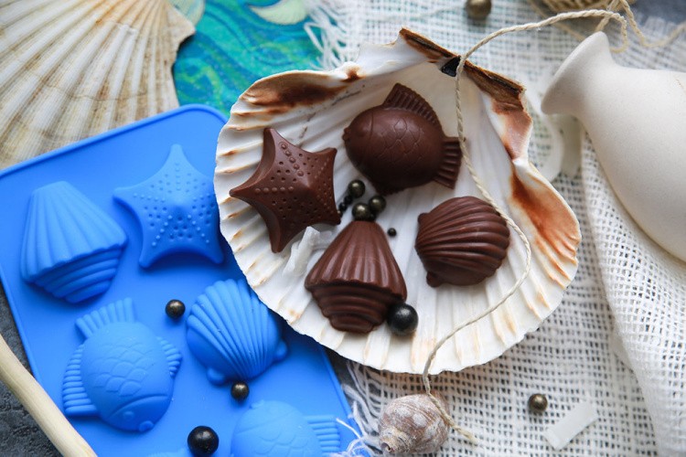 Форма силиконовая  для конфет, 21,9х10х2 см, S-CHIEF — картинка 3