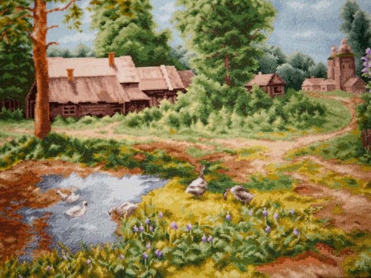 Набор для вышивания «После дождя» — картинка 4