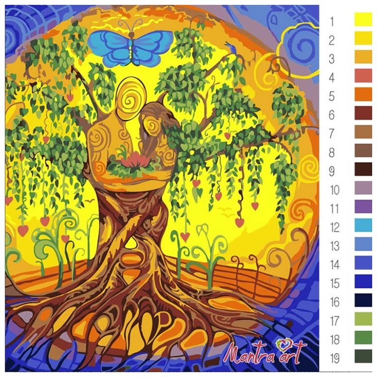 Картина по номерам «Сила рода» — картинка 2