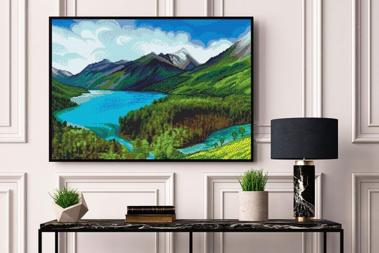 Алмазная вышивка «Величие природы» — картинка 3