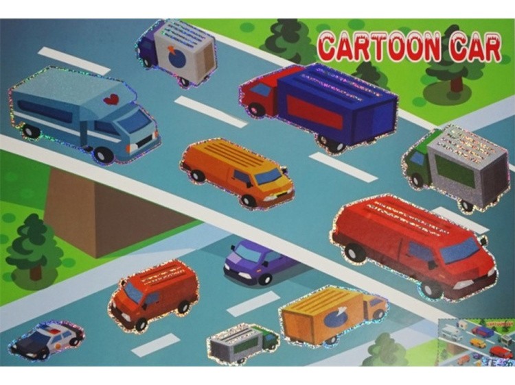 Мозаика из стикеров «Машинки» — картинка 2