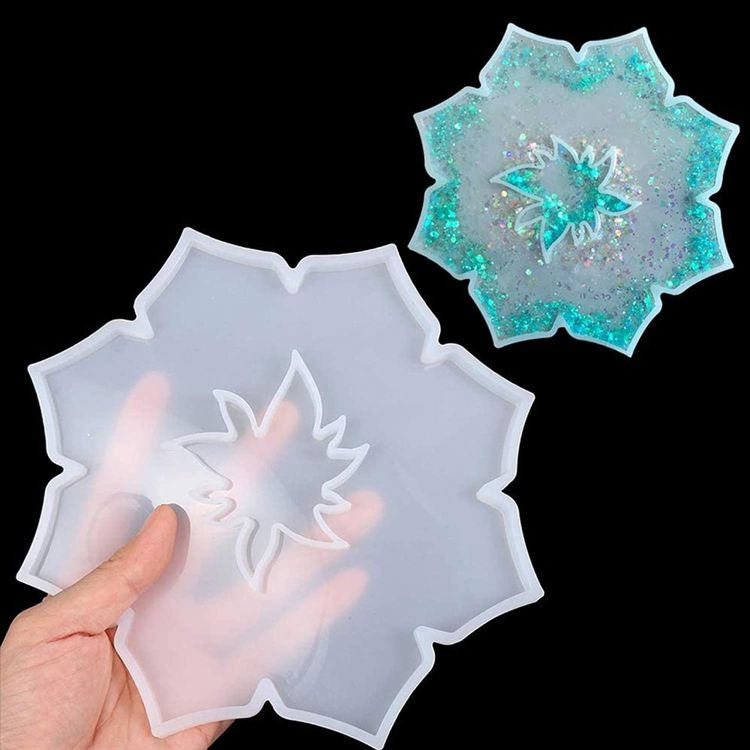 Силиконовый молд - Коастер цветок, 20 см — картинка 4