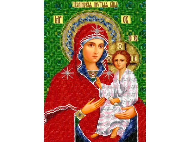 Набор вышивки бисером «Богородица Тихвинская»