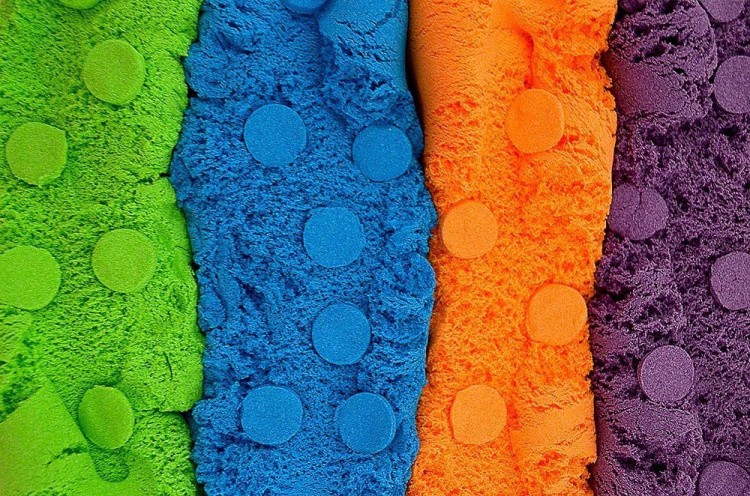 Кинетический пластилин Лепа «Zephyr» зеленый 0,3 кг (Дой-пак) — картинка 2