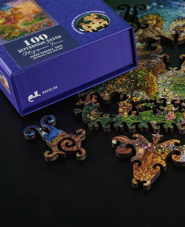 Деревянные пазлы DAVICI «Знак зодиака. Овен» — картинка 5