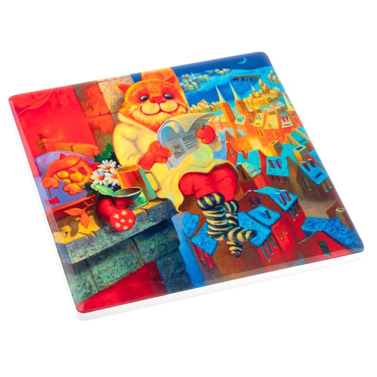 Картина по номерам «Ночные новости» — картинка 4