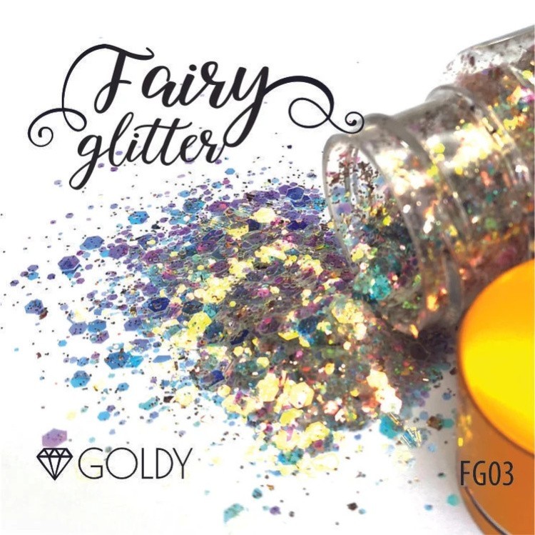 Глиттер серии FairyGlitter, Goldy, 15 г — картинка 2