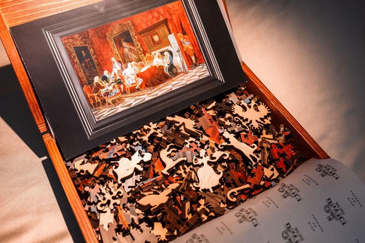 Деревянные пазлы DAVICI «А. Волынский на заседании кабинета министров (мал.)» — картинка 3