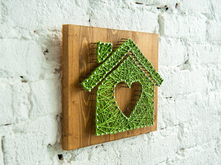Набор для творчества STRING ART «Дом» — картинка 7