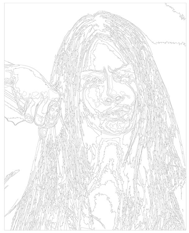 Картина по номерам «Кара Делевинь» — картинка 3