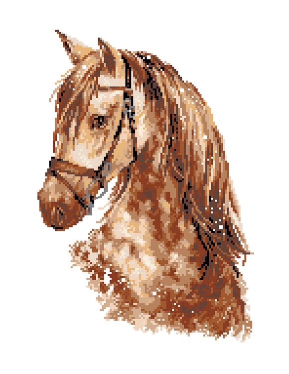 Алмазная вышивка «Верный скакун» — картинка 2