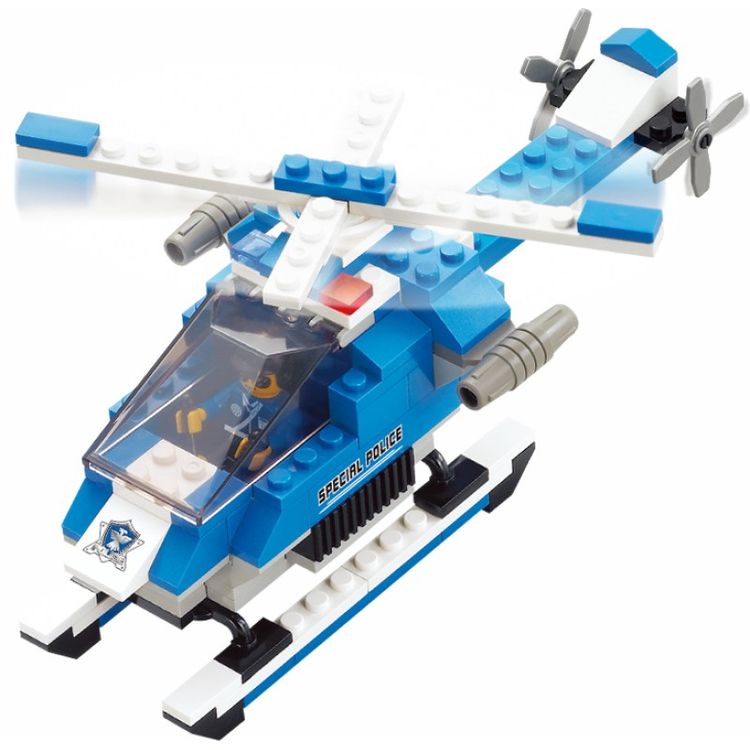 Конструктор «Полиция и спецназ.Вооруж.вертолет спецназа», 133 детали — картинка 2