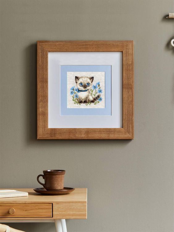 Набор для вышивания «Сиамский котенок» — картинка 4