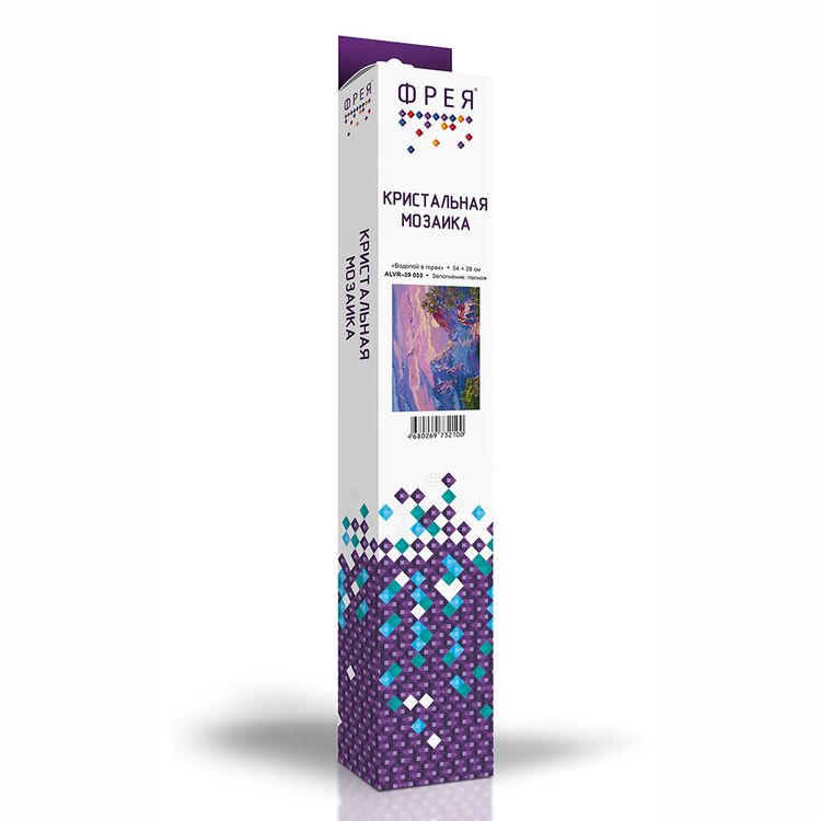 Алмазная вышивка «Водопой в горах» — картинка 2