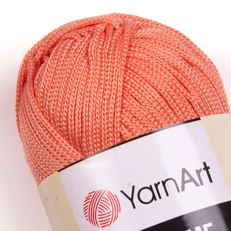 Пряжа YarnArt Macrame (160), персик, 5 шт. по 90 г — картинка 2