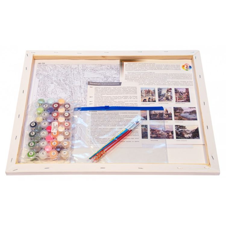 Картина по номерам «Франция. Округ Сен-Бриё» — картинка 3