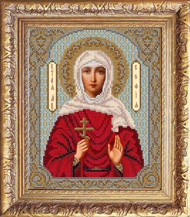 Набор вышивки бисером «Святая София» — картинка 2