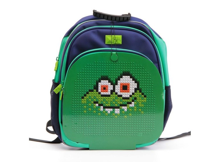 Рюкзак 4ALL Kids с битами, сине-зеленый — картинка 5