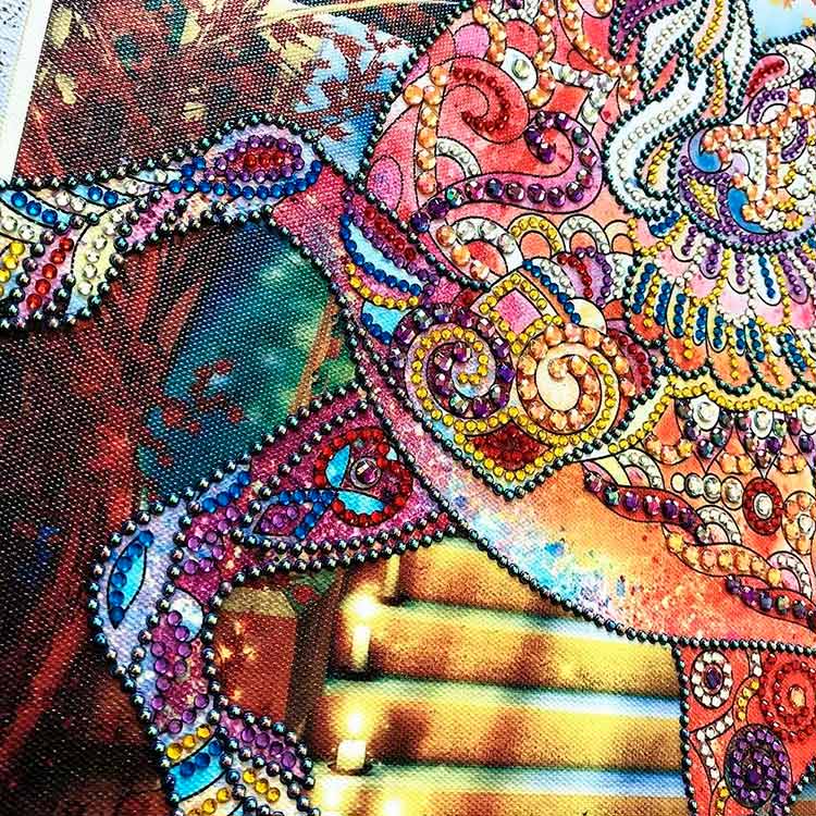 Алмазная вышивка 5D «Пегас» — картинка 5