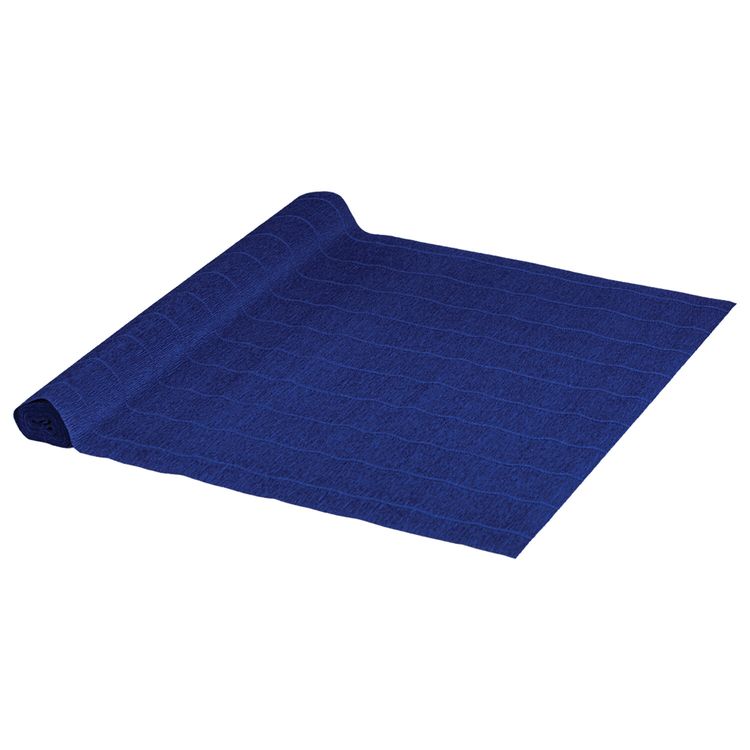 Бумага гофрированная Fiore 140 г/м2, темно-синяя (955), 50х250 см, Brauberg — картинка 4