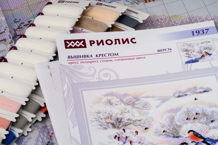 Набор для вышивания «Зимняя речка» — картинка 2