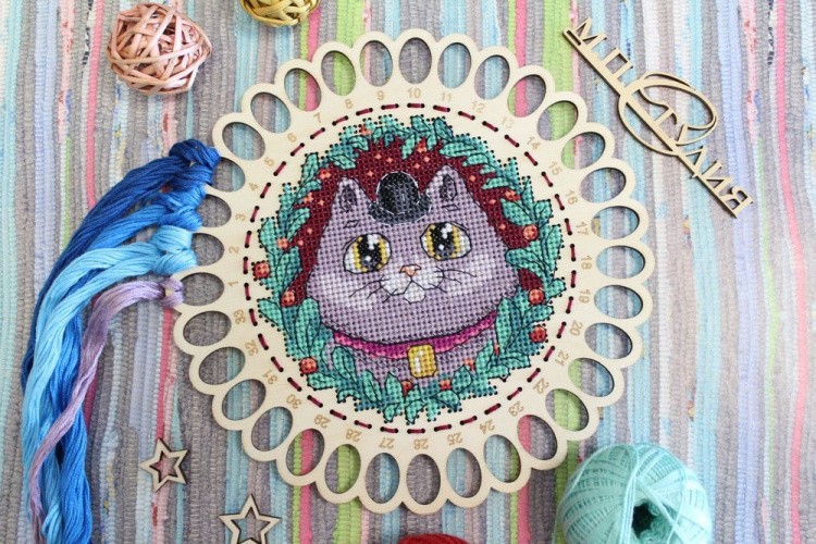 Набор для вышивания «Пушистый джентльмен. Органайзер» — картинка 4