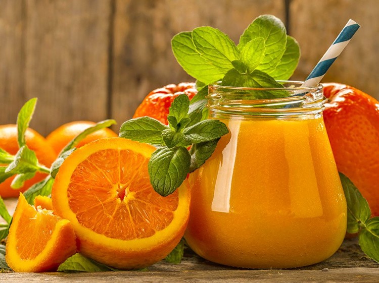 Алмазная вышивка «Апельсиновый фреш» — картинка 2