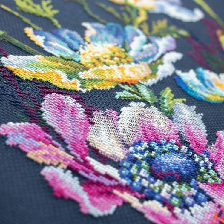 Набор для вышивания «Загадочные анемоны» — картинка 6