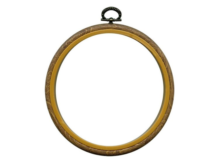Пяльцы-рамка Gamma круглые, диаметр 20 см, арт. PHR-080
