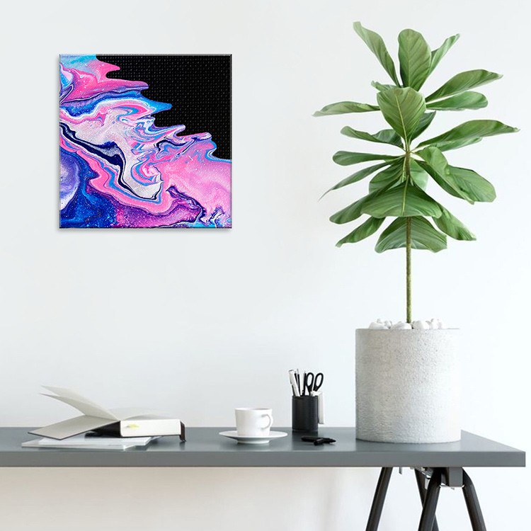 Набор для рисования жидким акрилом Флюид Арт Млечный путь — картинка 4