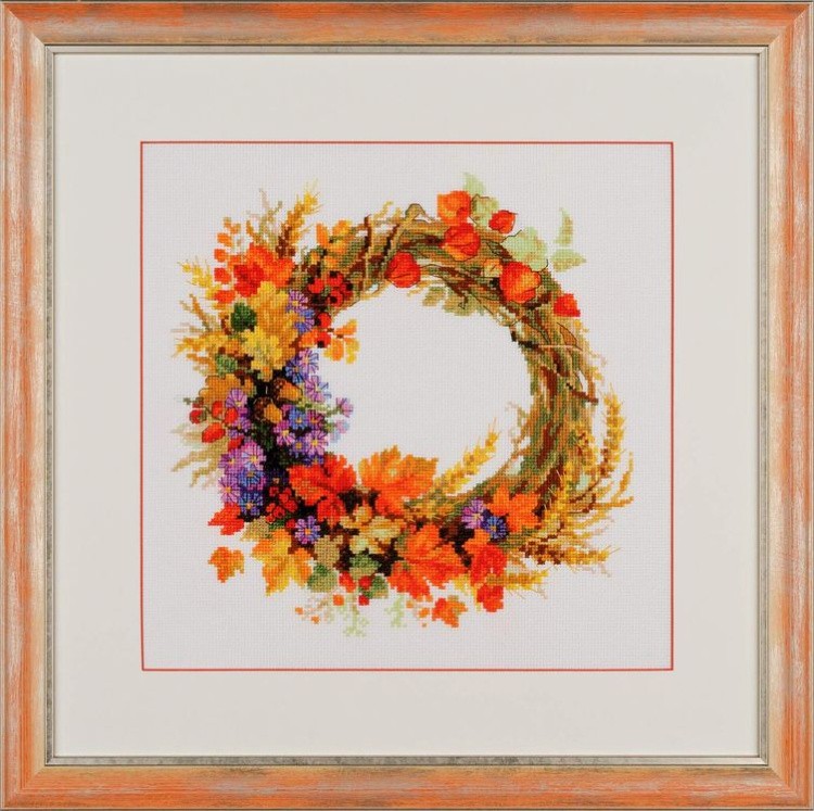 Набор для вышивания «Венок с пшеницей» — картинка 3