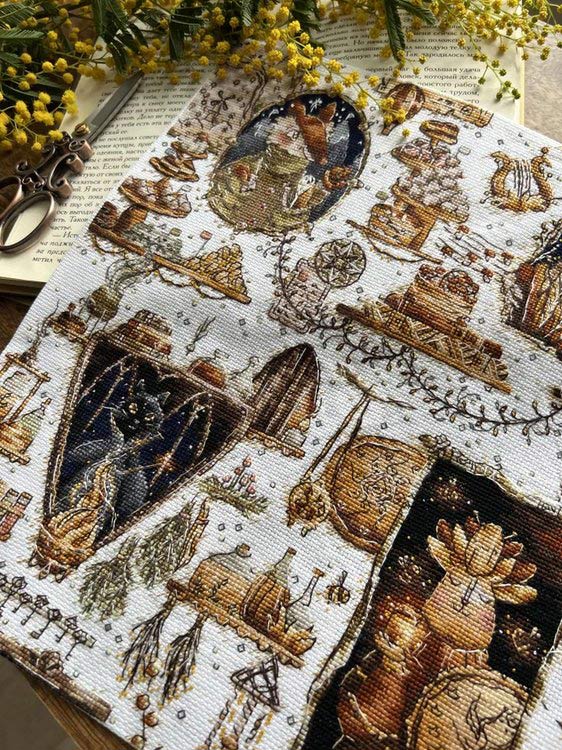 Набор для вышивания «Волшебные звери» — картинка 8