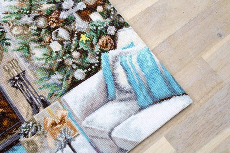 Набор для вышивания крестом «Рождественский Интерьер» — картинка 6