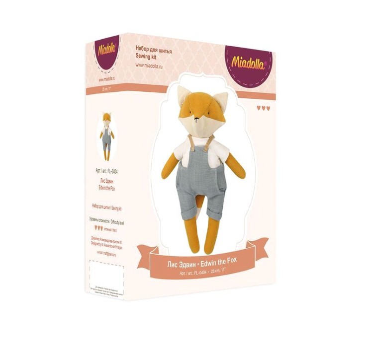 Набор для шитья «Лис Эдвин» — картинка 4