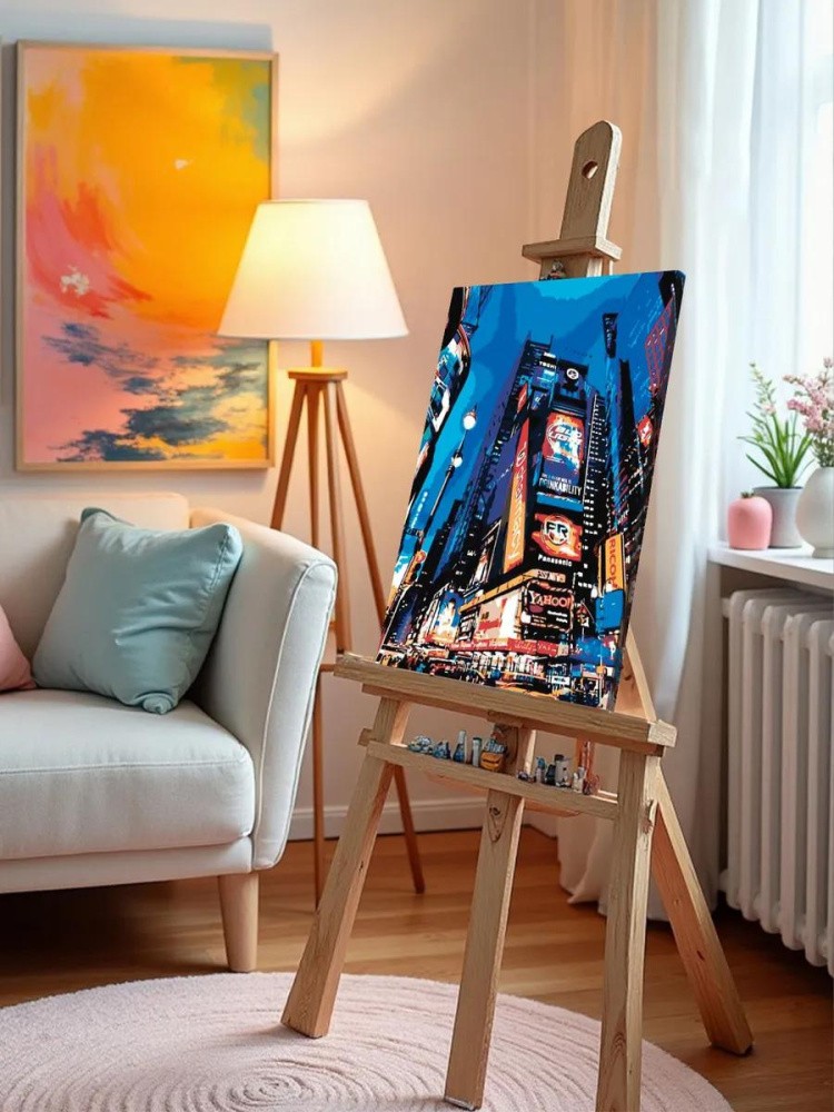 Картина по номерам «Таймс сквер, Нью-Йорк» — картинка 9