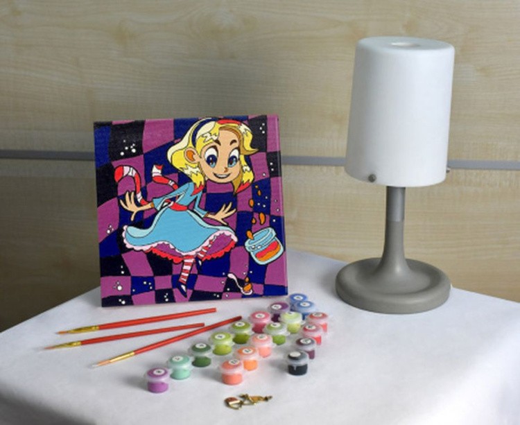 Картина по номерам «Алиса» — картинка 3