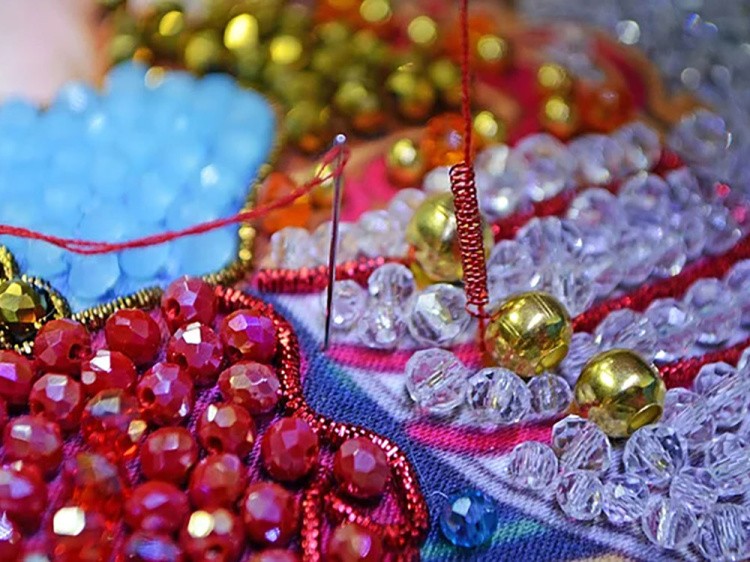 Набор вышивки хрустальными камнями «Святой Георгий Победоносец» — картинка 4