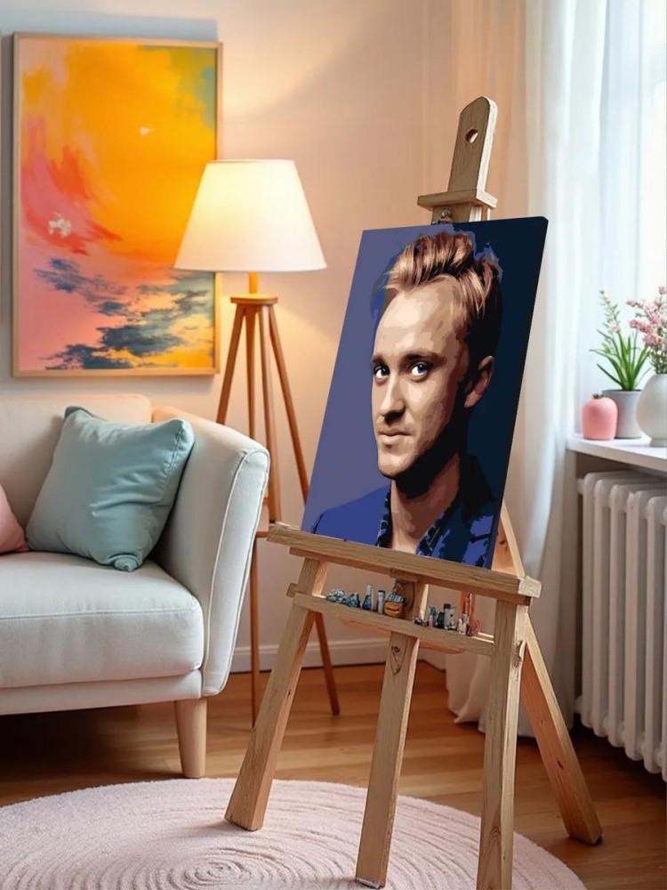 Картина по номерам «Гарри Поттер: Драко Малфой - актер Том Фелтон 3» — картинка 10