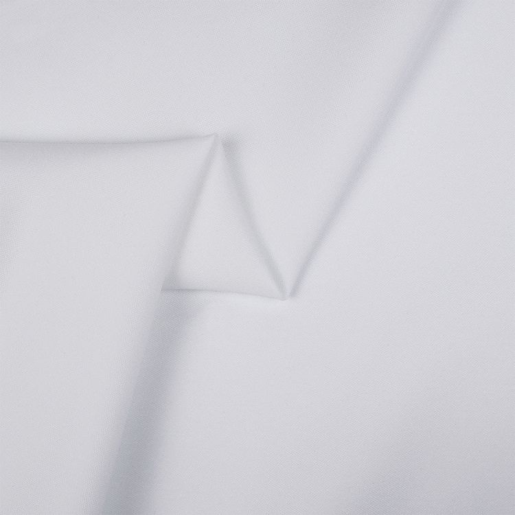 Ткань Габардин кач-во Фухуа, 1 м х 150 см, 180 г/м², цвет: белый, TBY — картинка 3