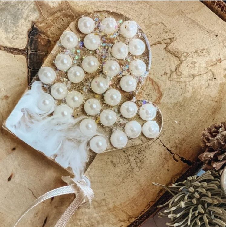 Молд силиконовый Новогодняя игрушка Рукавичка, ResinArt — картинка 4