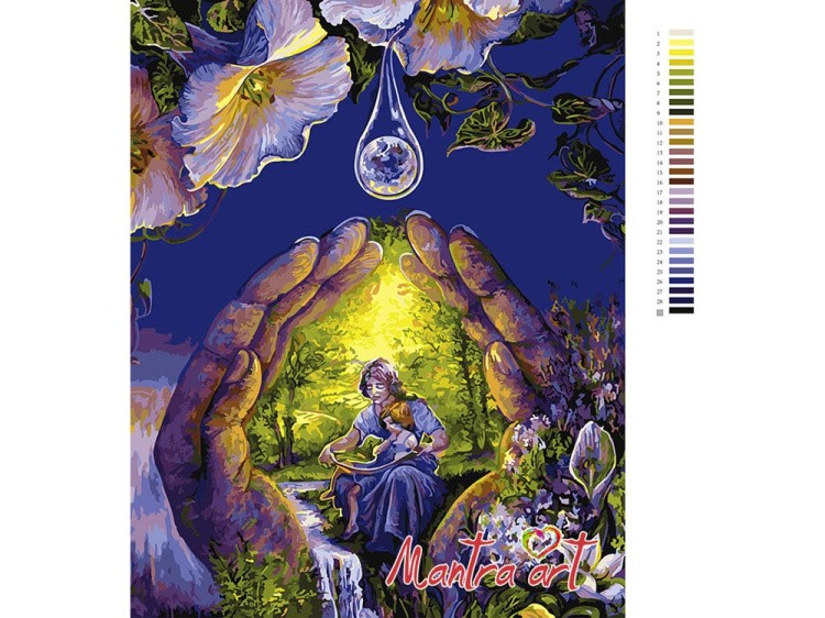 Картина по номерам «Жажда знаний» Жозефины Уолл — картинка 2