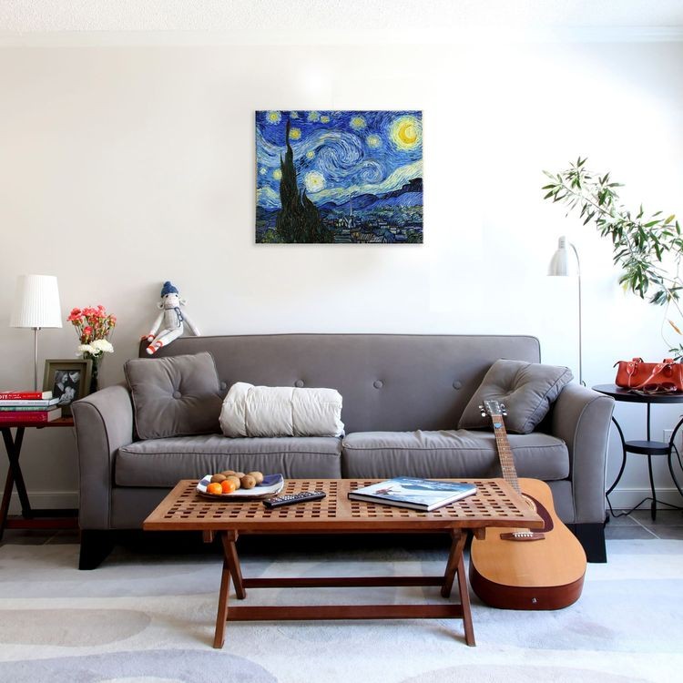 Картина по номерам «Звездная ночь» — картинка 4