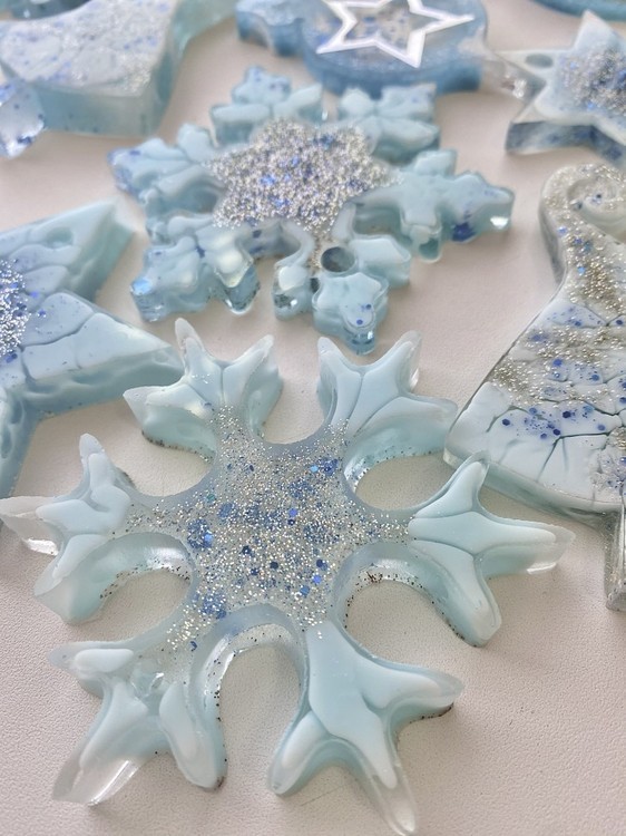 Набор для создания картины эпоксидной смолой Новогодний набор №5, Art Blong — картинка 9