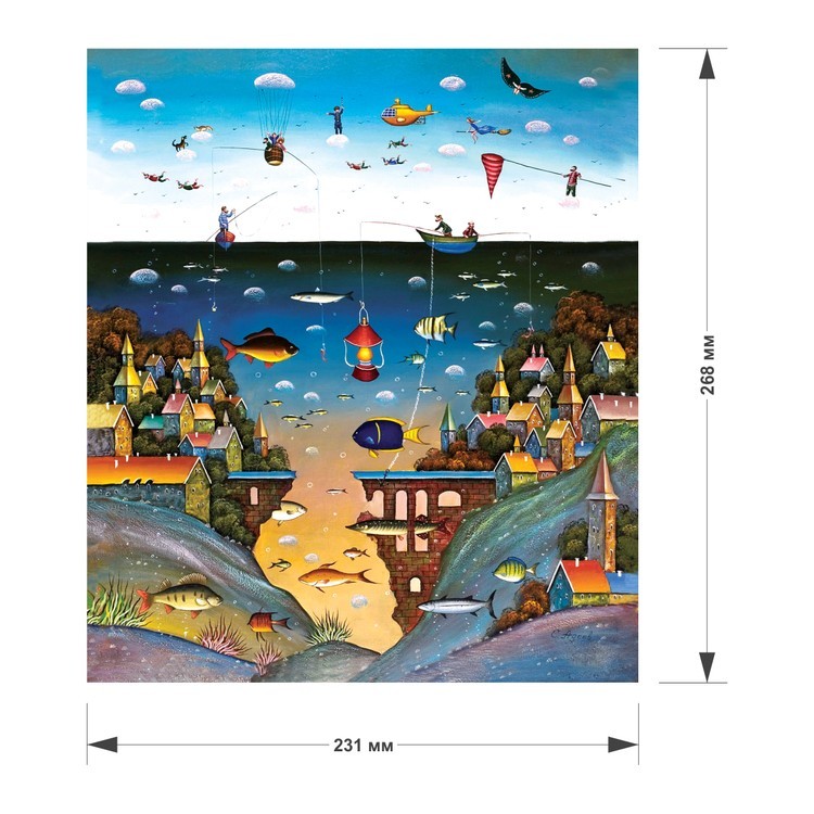 Деревянные пазлы DAVICI «На суше и на море» — картинка 2