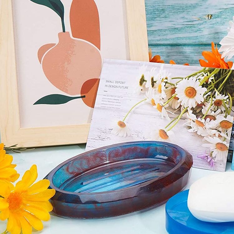 Силиконовый молд Epoxy Master мыльница, 15х10 см — картинка 4