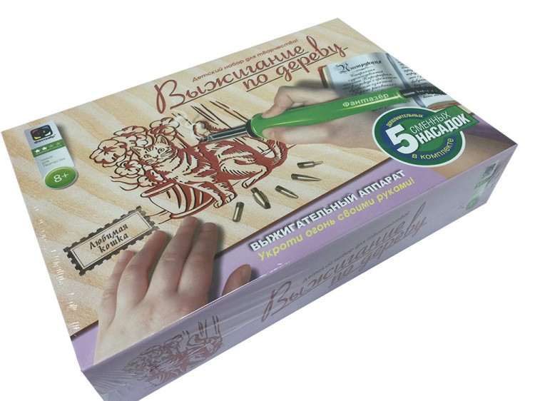 Прибор для выжигания «Любимая кошка» — картинка 2