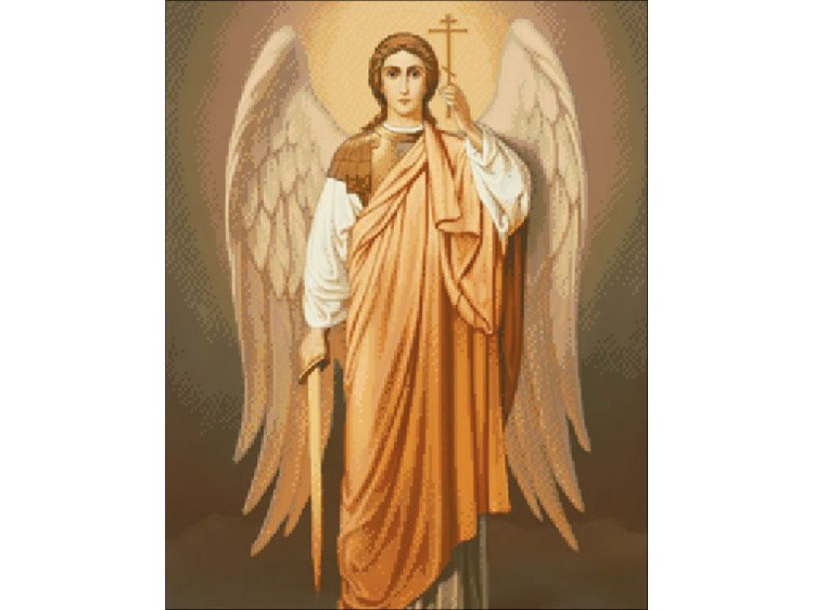 Алмазная вышивка «Святой Архангел Михаил» — картинка 2